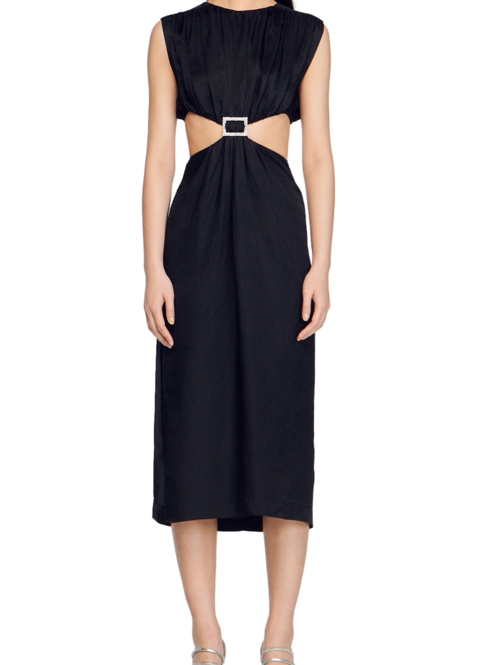 Sandro Plaza Cutout Dress